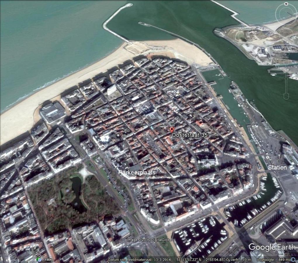 Marjori Oostende Met Gratis Parkeerplaats Exterior foto